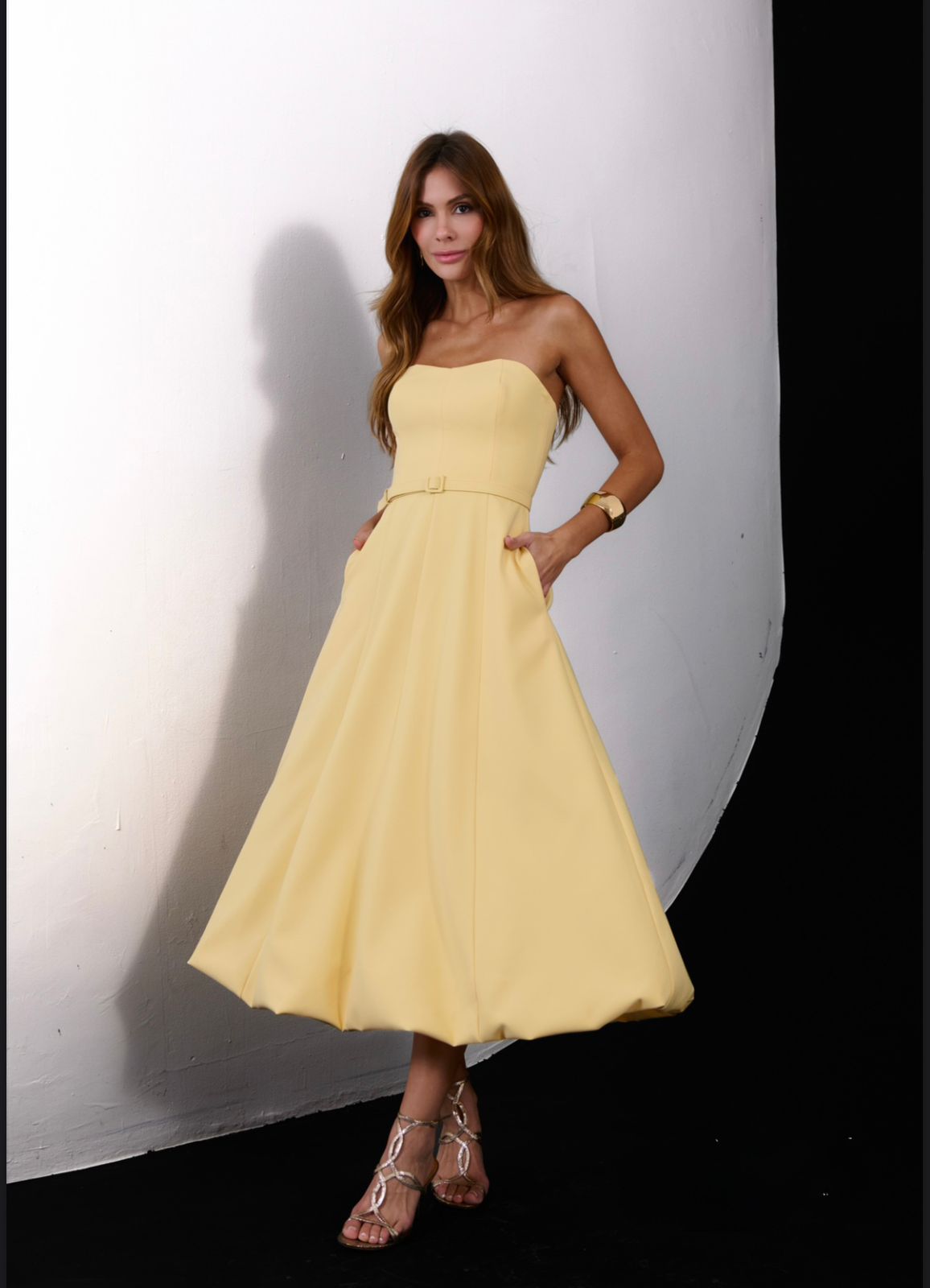 Imagem do produto Vestido amarelo