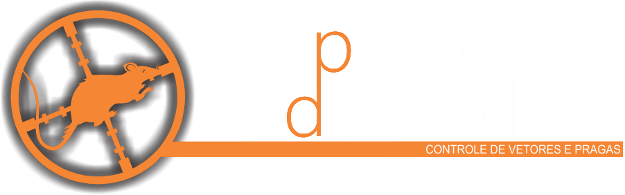 Espante Dedetizadora empresa logotipo