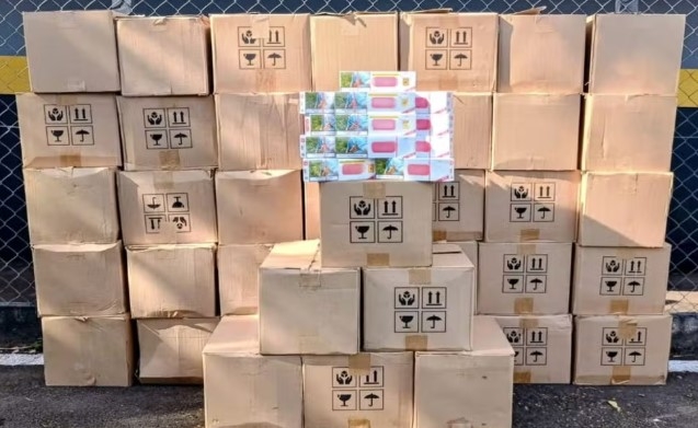 Trio é preso na Euclides da Cunha com 42 mil maços de cigarros contrabandeados do Paraguai