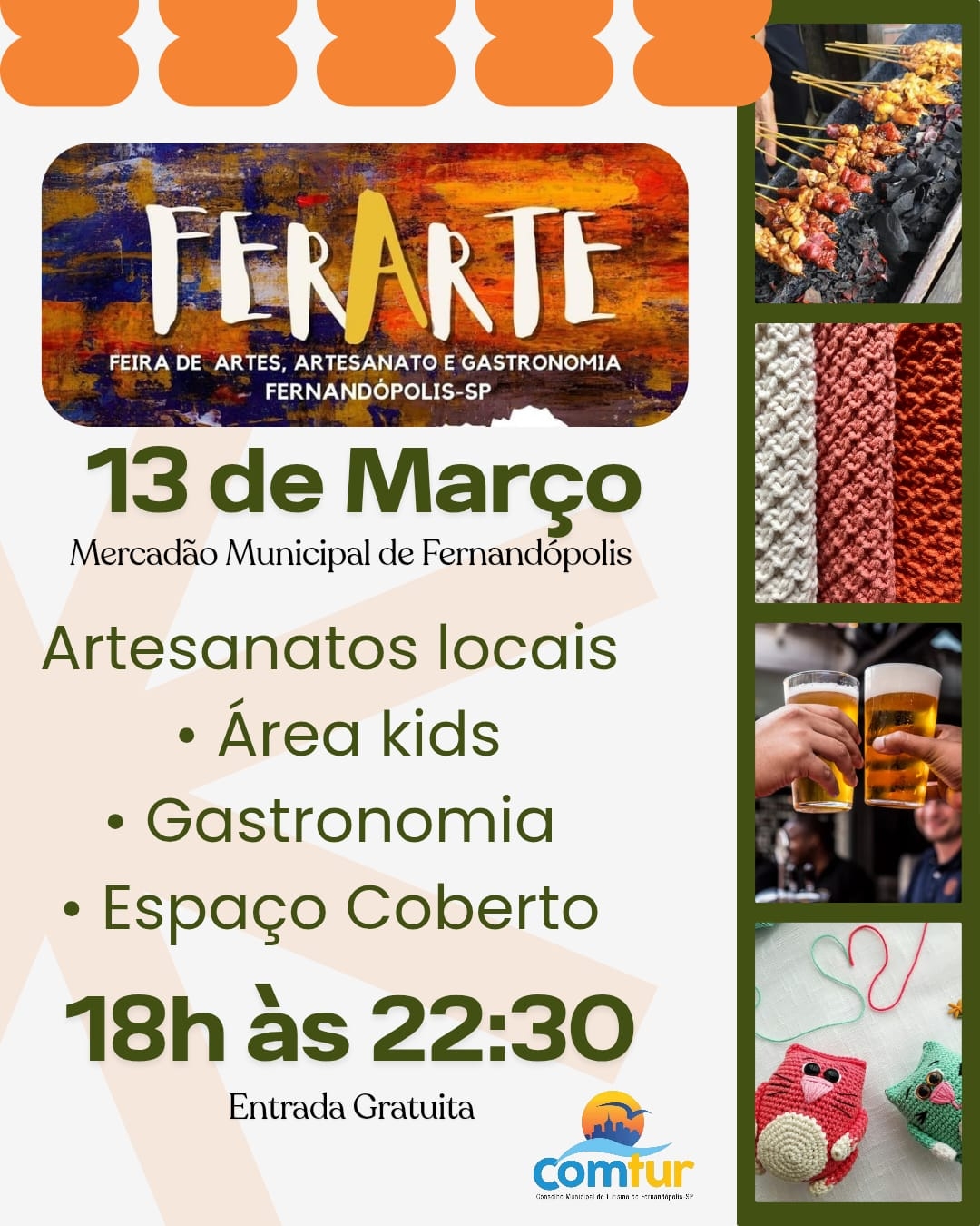 Fim de semana em Fernandópolis terá eventos culturais  e ações do Março Lilás