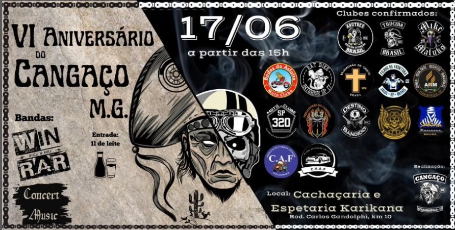 VI ANIVERSÁRIO DO CANGAÇO MOTO GRUPO