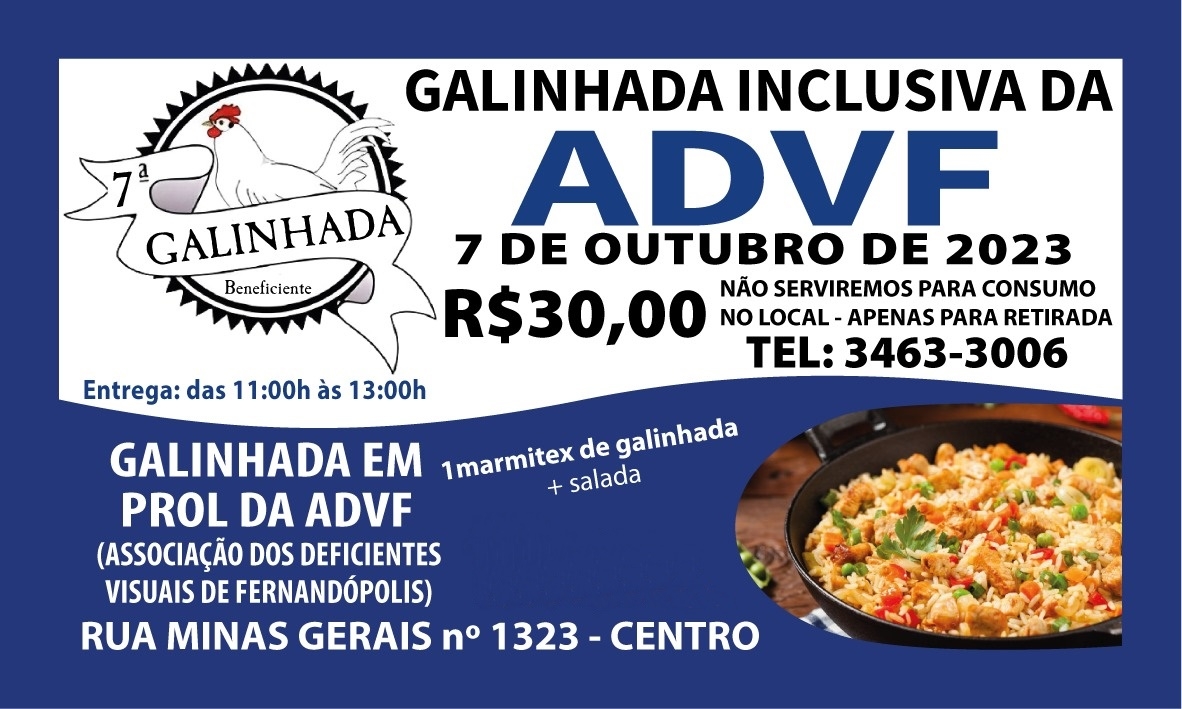 ADVF - GALINHADA INCLUSIVA