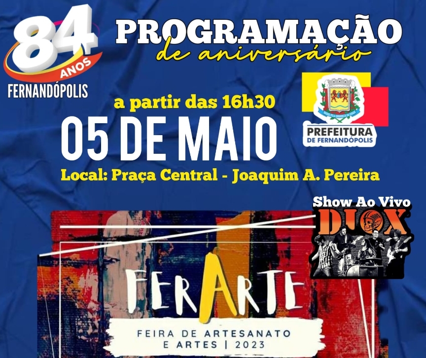 FERARTE - HOJE 05/05