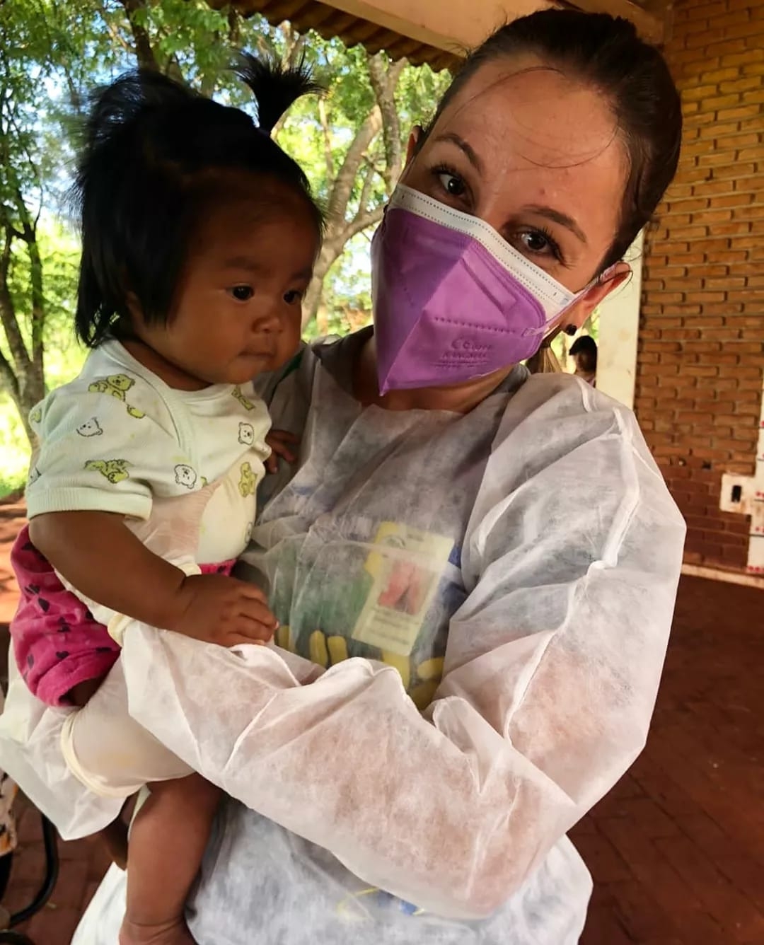 “Chorei muito ao ver a fome tão de perto”