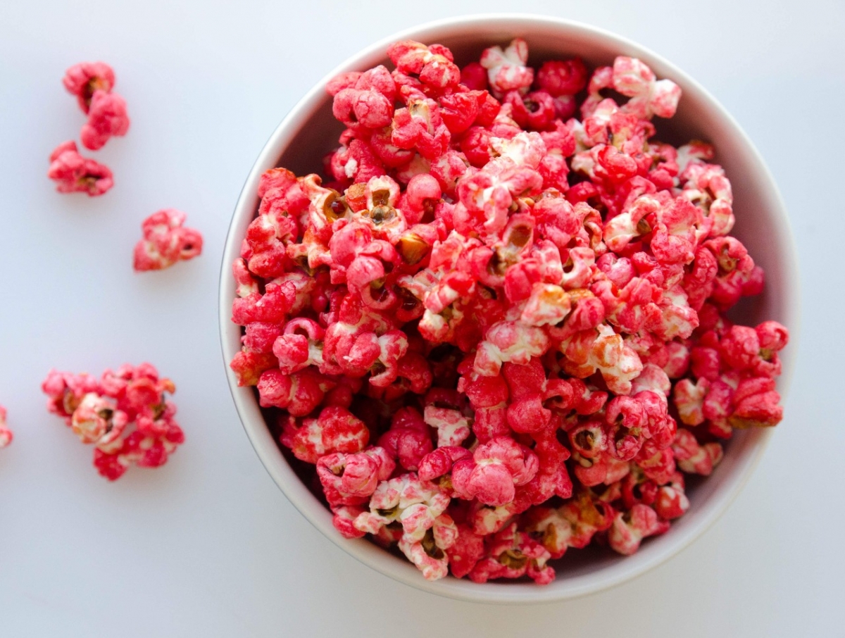 Pipoca Doce Vermelha