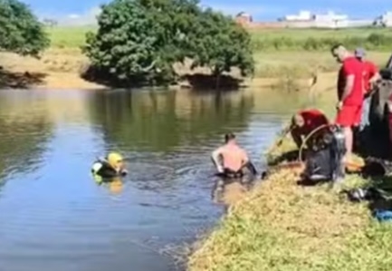 Bombeiros resgatam corpo de adolescente que morreu afogado em represa da região