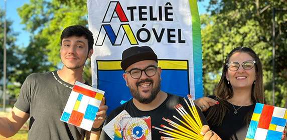 ATELIÊ MÓVEL – EXPERIÊNCIA MONDRIAN.
