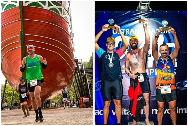 Atleta de Fernandópolis é 3º lugar em ultramaratona em Campinas
