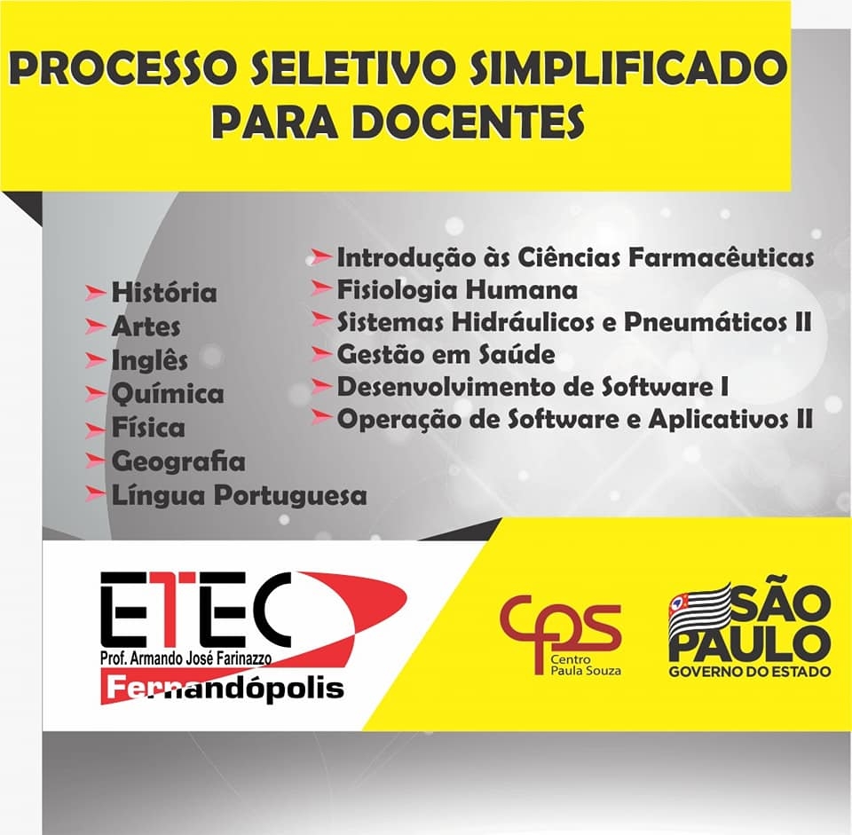 Vagas para professor(a)