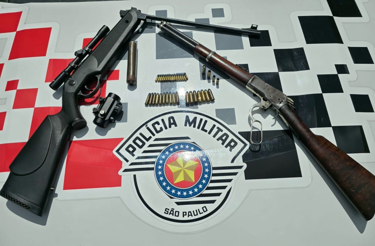 Operações do 16º BPM/I retiram 13 armas ilegais de circulação na região