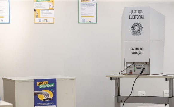 Cabine de votação. Foto - TRE-SP/Divulgação