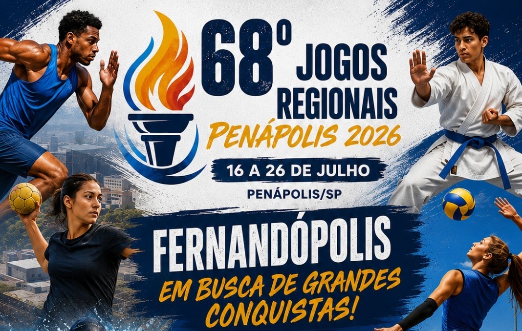 Fernandópolis embarca com delegação de 250 integrantes para os 68º Jogos Regionais