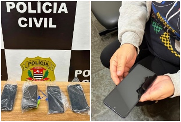 Operação da Polícia Civil recupera celulares furtados e devolve aparelhos às vítimas em Fernandópolis