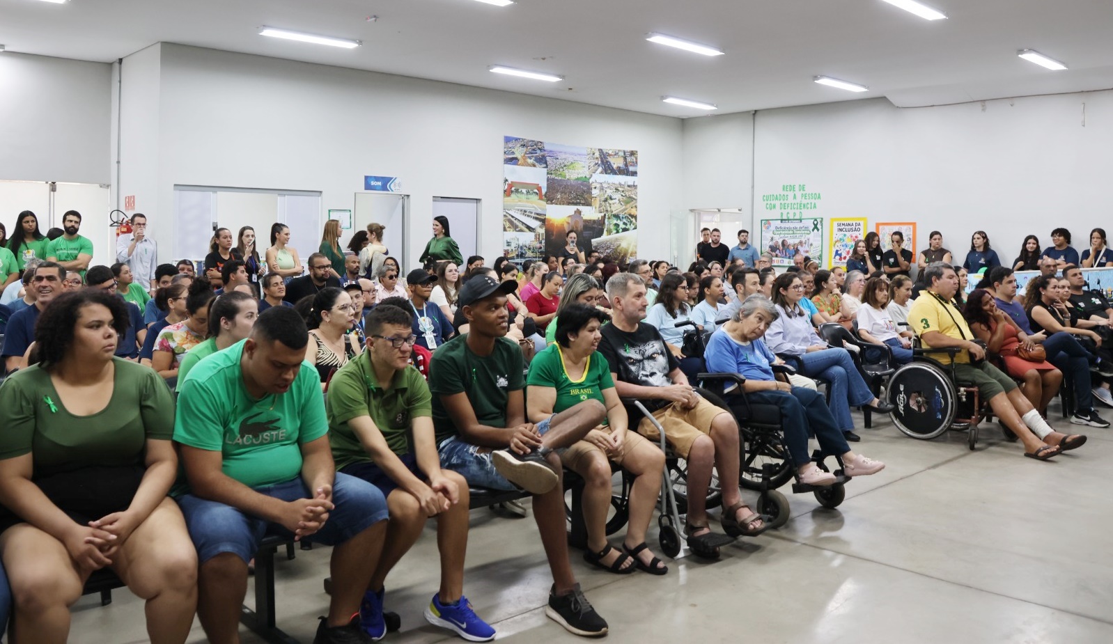Evento lotou auditório do Paço Municipal . Foto - Divulgação