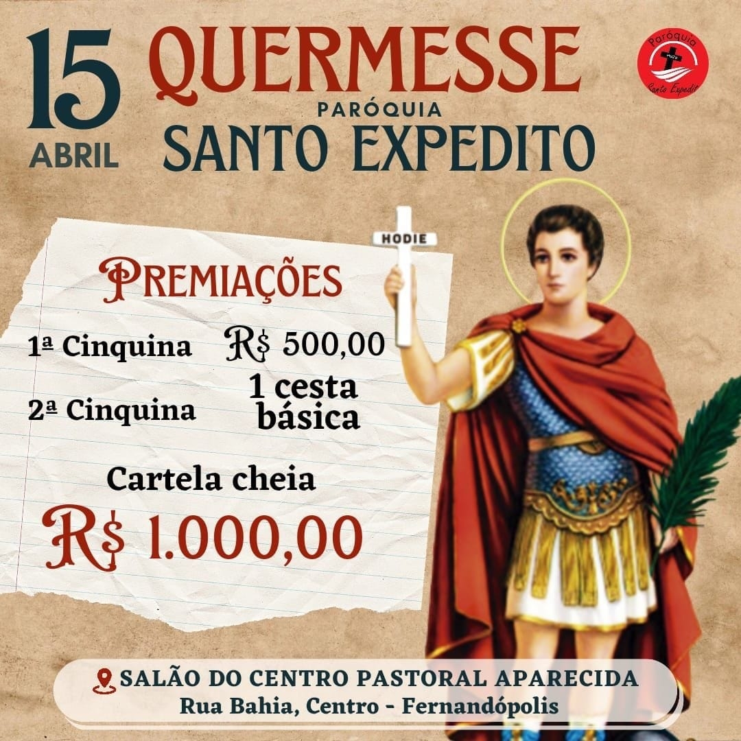 QUERMESSE DA PARÓQUIA SANTO EXPEDITO