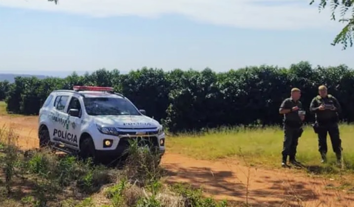 Companhia da Policia Ambiental integra operação. Foto: Divulgação Polícia Ambiental