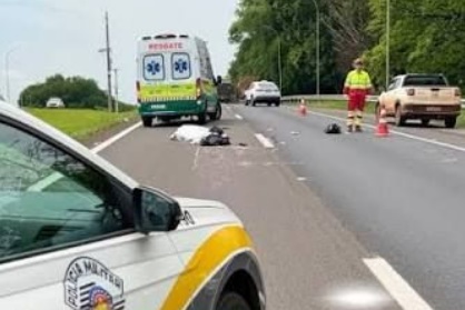 Motociclista morreu em acidente na Washington Luiz em Catanduva. Foto - O Regional/Catanduva
