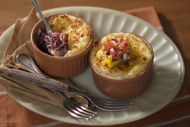 ESCONDIDINHO DE MANDIOCA COM CARNE-SECA