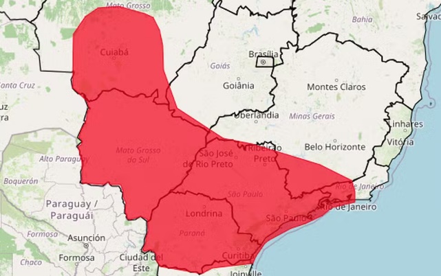 Calor extremo: região entra em alerta vermelho e Fernandópolis pode chegar aos 40°C