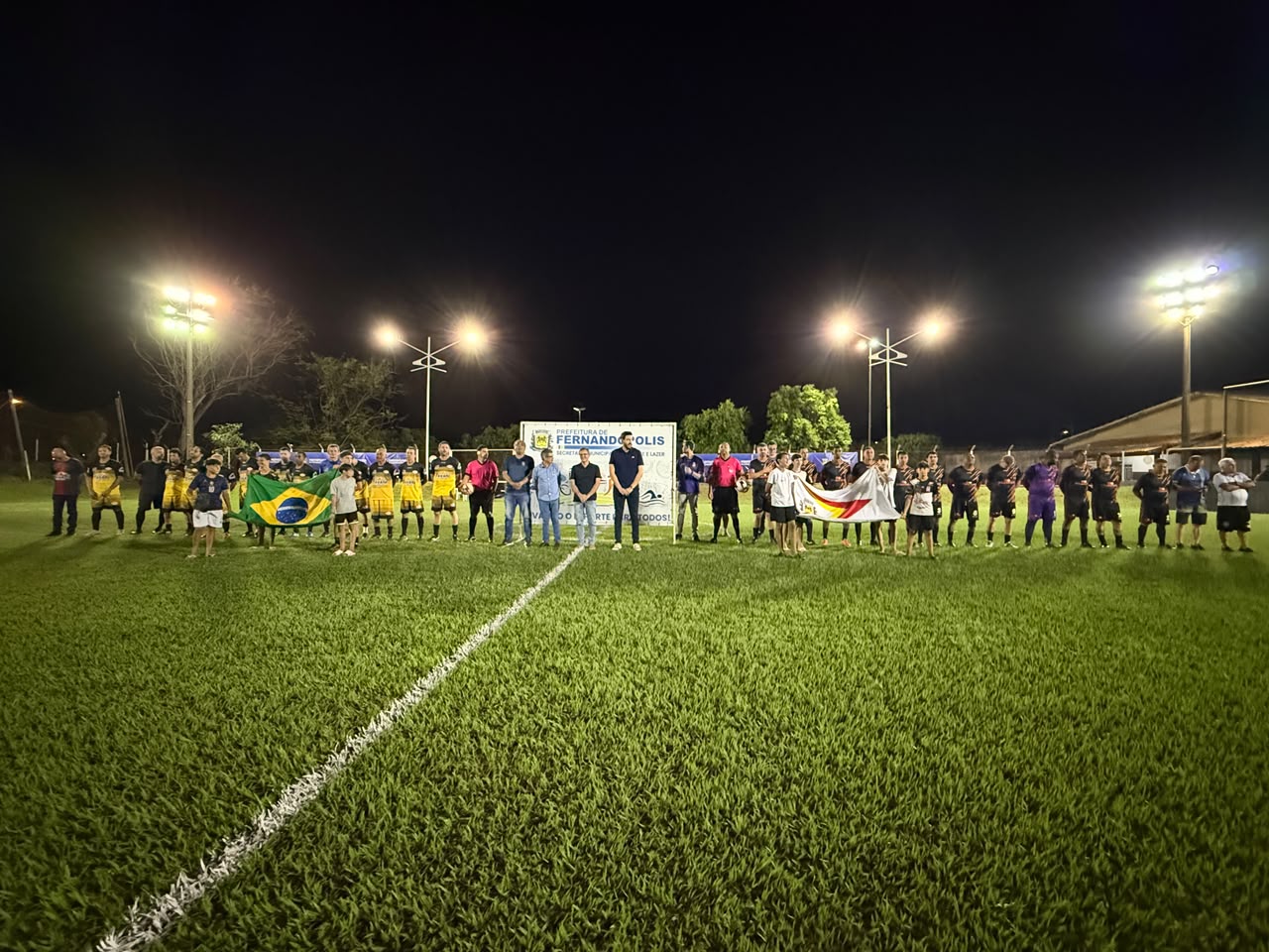 Copa de Futebol Society Master 45+ começa com empate em Fernandópolis