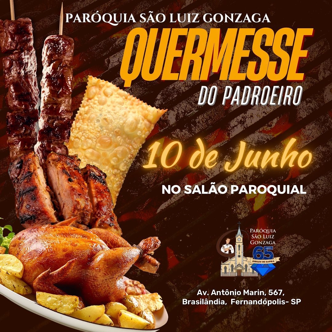 QUERMESSE DO PADROEIRO - PARÓQUIA SÃO LUIZ GONZAGA