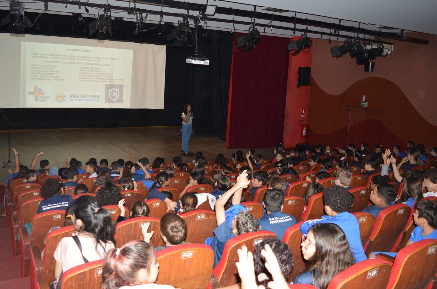 “Você não está sozinho”: 200 alunos participam de ação sobre saúde mental