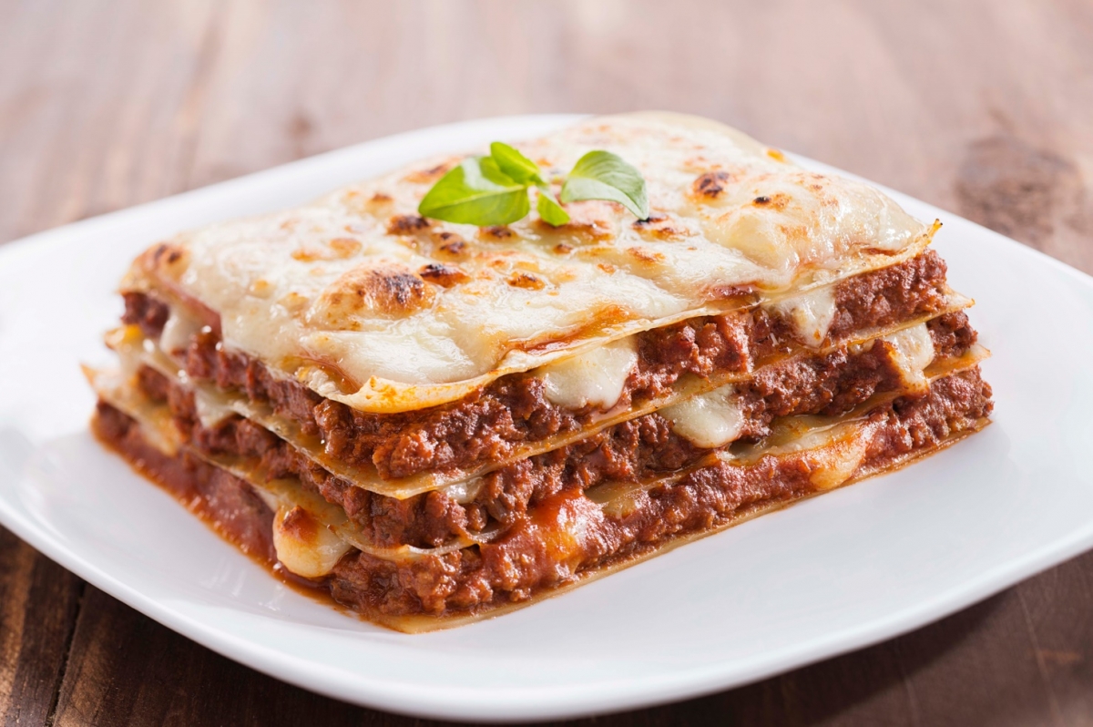 Lasanha Bolonhesa com Queijo