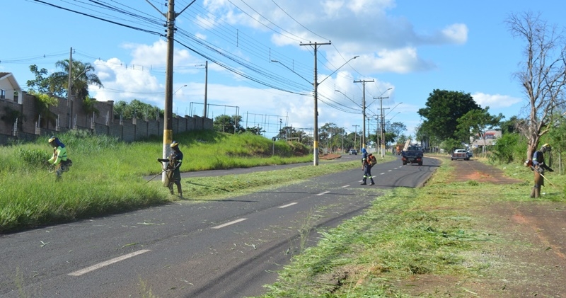 Prefeitura fecha balanço de março com mais de 450 mil m² de roçagem