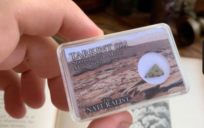 Museu de Fernandópolis recebe fragmento raro de meteorito vindo de Marte