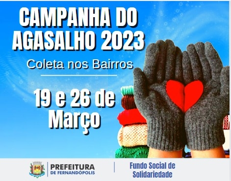 ARRASTÃO DA CAMPANHA DO AGASALHO 2023