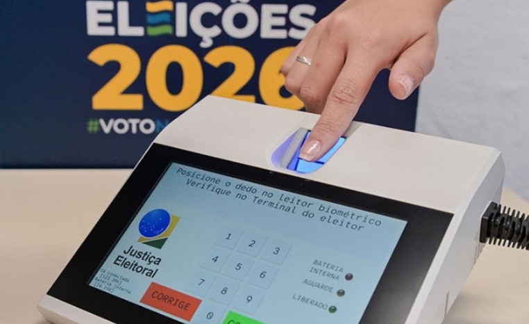 Eleitor poderá validar biometria durante a votação no domingo