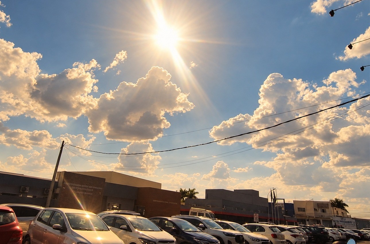 Fernandópolis bate 39,9°C e registra o dia mais quente do ano