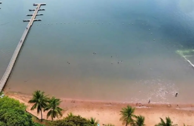 Quatro pessoas são resgatadas após barco naufragar no Rio Paraná, em Rubinéia