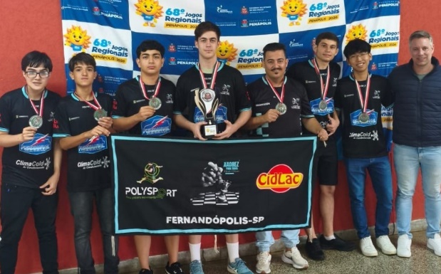 Xadrez é uma das modalidades que representará Fernandópolis nos Jogos ABertos