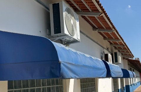 Escola Antonio Mauricio recebe 20 aparelhos de ar condicionado