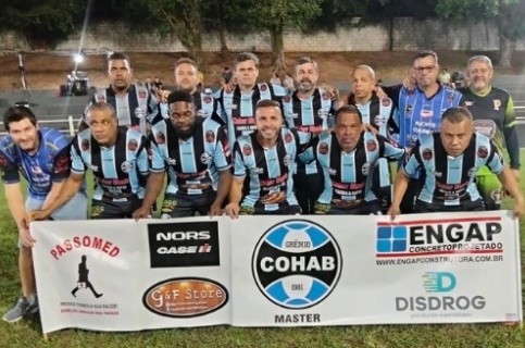Grêmio Cohab vence a segunda na Copa 45+