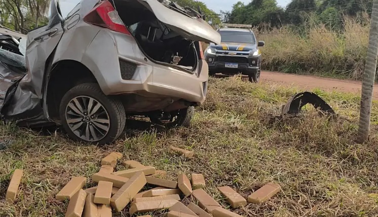 Motorista morre após acidente com mais de 445 quilos de maconha que tinham como destino nossa região